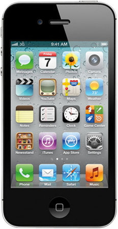 Смартфон APPLE iPhone 4S 16GB Black - Прокопьевск