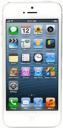 Смартфон Apple iPhone 5 64Gb White & Silver - Прокопьевск